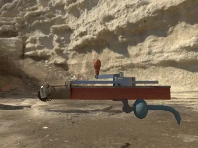crossbow 3D model 3