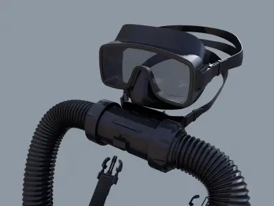 LAR 8000 Tactical Diving Rebreather  purchase 3D model