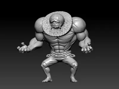 Chopper fanart - One piece - split part 3D print model