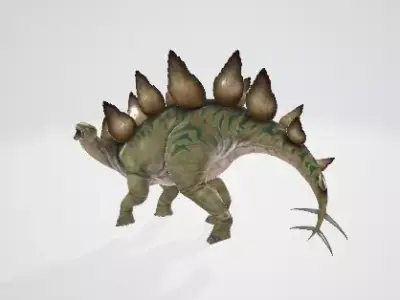 stegosaurus dinosaur 3D model