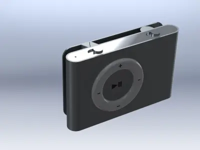 Ipod apple logo Free 3D model