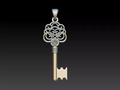 Key Chave Pendant 3D print model