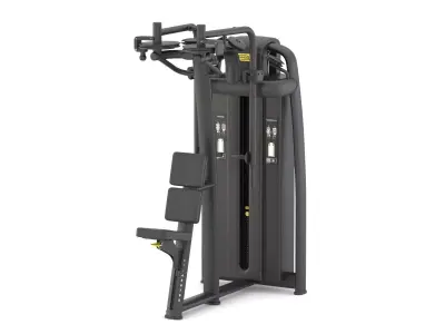 Technogym Selectorized Selection 700 Dual Pectoral Reverse Fly 3D model