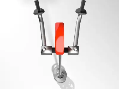 Concrete Mixer Machine - Type 3 3D model