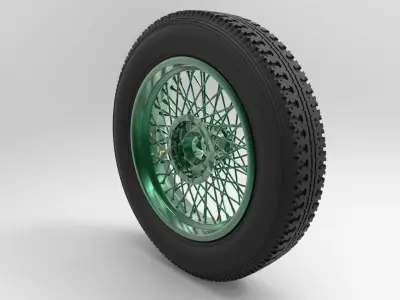 Wheel Bentley 4 5 Litre Blower  3D model
