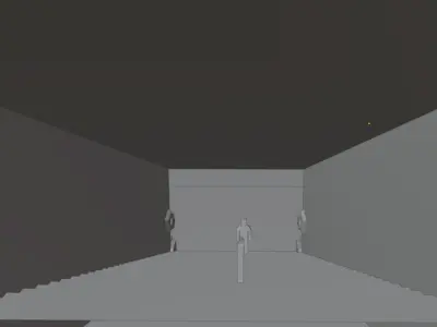 Cyberpunk City and Ford Mustang 3D model