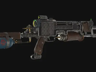 Metro Exodus 2033 Fan Art Low-poly 3D model