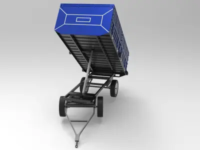 Tractor Trailer 3D model
