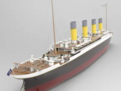 Titanic 2 3D model