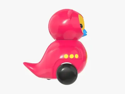 Owl toy 02 3D model
