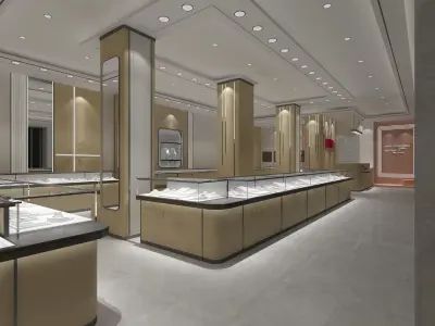 Jewelry Store 3 3D model