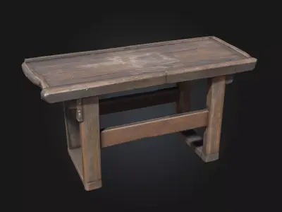 Workbench Essence  The Heart of Craftsmanship and Creativity 3D model
