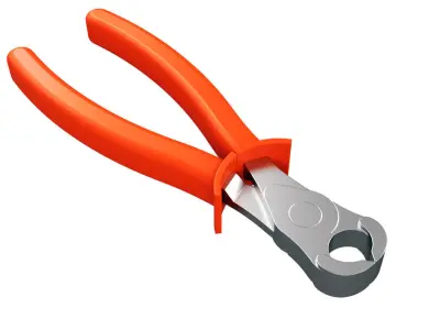 Plier Set 3D model