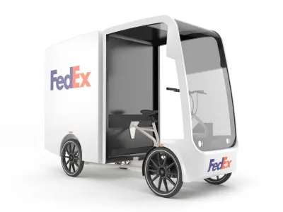 FEDEX Cargo bike 3D model