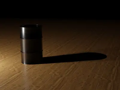 Barrel 3D model purchase