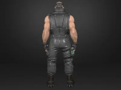 mercenary 3D model