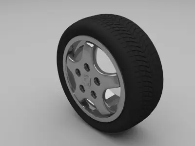 Porsche Wheel 3D model by dragosburian