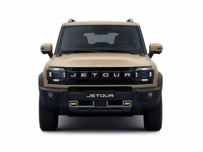Modern Adventure Ready Off Road SUV 3D model