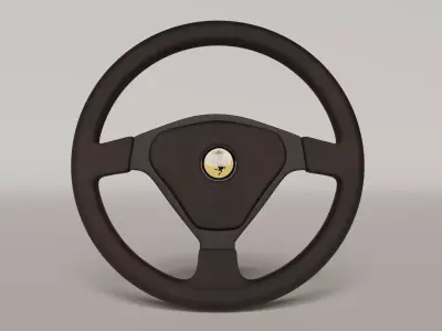 Ferrari 360 Modena Steering Wheel 3D model
