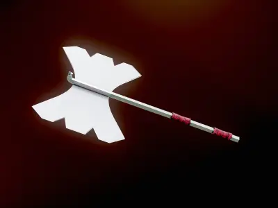 Game Ready STOPAXE Low-poly 3D model