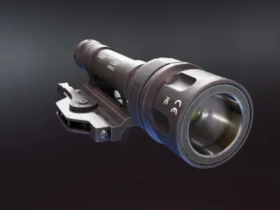 Surefire M620V Light Low-poly 3D model