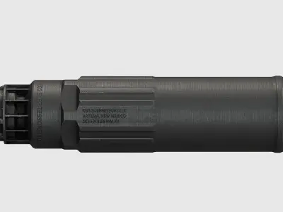 CGS SCI - Six Suppressor - Replica Low-poly 3D model
