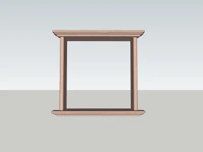 indian jodhpuri stone jharokha 3d modal Low-poly 3D model