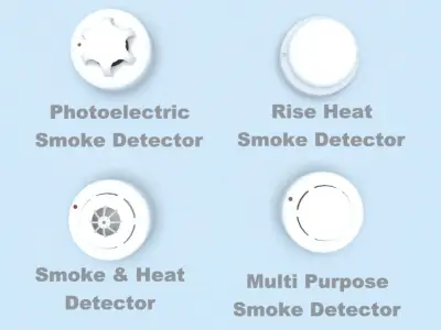 FSS Smoke Detector 3D model