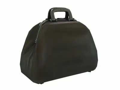 Low Poly Victorian Doctors Bag Low-poly 3D model