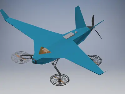 Aiwe drone 3D model