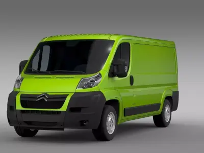 Citroen Jumper 250 L2H1 2006 -2014 3D model
