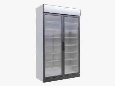 Beverage Cooler Big Double 03 3D model
