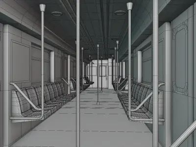 R62 KAWASAKI NYC Subway 3D model