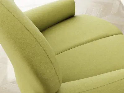 Furniture Accent Chairs Bohemian 021 Low-poly 3D model