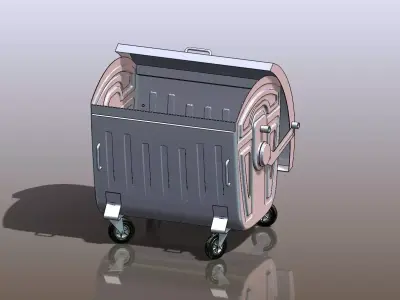 trash 1100 l 3D model