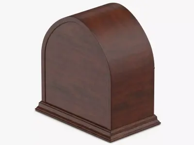 Antique Radio 01 3D model