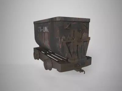 Mine Lore Low-poly 3D model