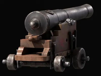 Medieval 24 Ponder - Game Ready - Unreal Engine Low-poly 3D model