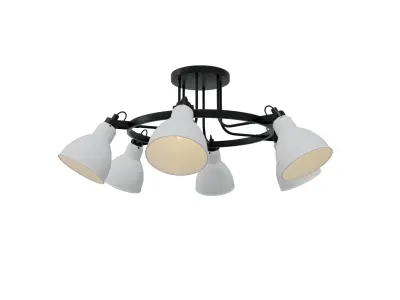 Acrobata Ceiling Chandelier Lamp 3D model