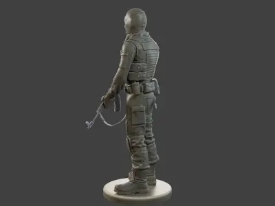 CzechSlovak Police Tactical Unit CPTU2 001 3D print model