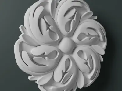Small Rosette - 006 3D model
