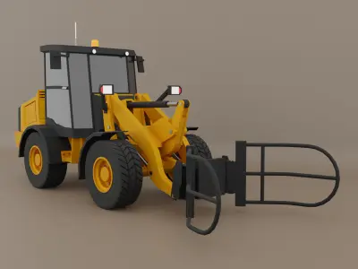 AG Handler - Heavy Vehicle Low-poly 3D model