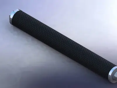 Filter and Cylinder 3D model