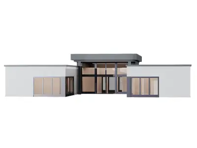 Home Building Low-poly 3D model