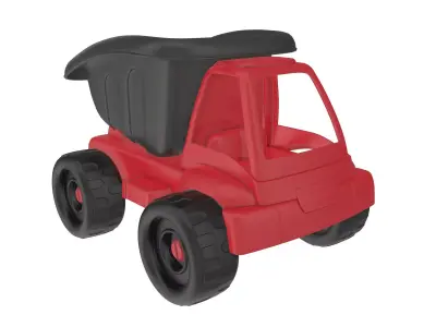 Toy dump truck 3D model purchase