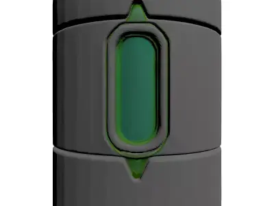 Futuristic SciFi Power Cell 3D model