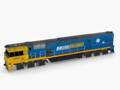 NR57 Australian Locomotive 3D model