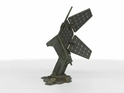solar panel 01 3D model
