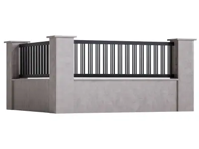  Fencing 54 3D model
