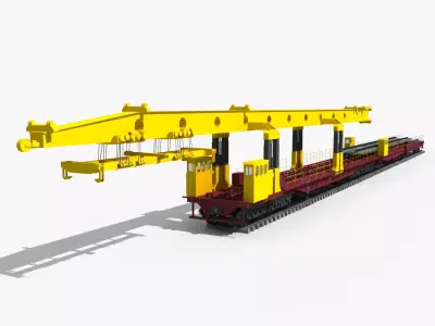 Laying Machine 3D model